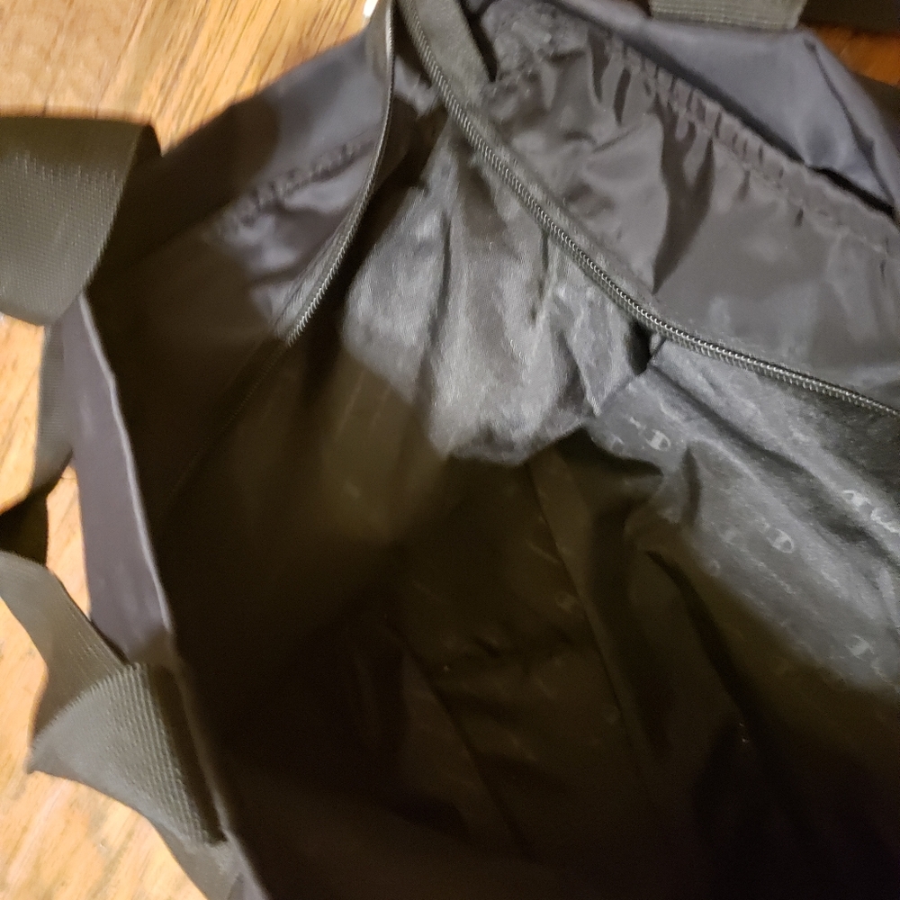 Champion black nylon bag